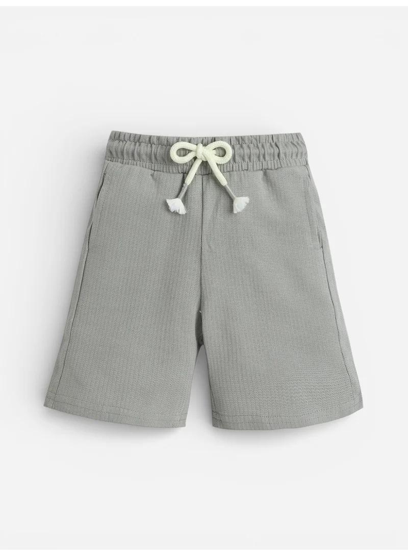 Victor And Jane  Infant Boys’ 2-Piece Set – Crocodile Scooter Print T-Shirt & Drawstring Shorts for Men | Best Price UAE